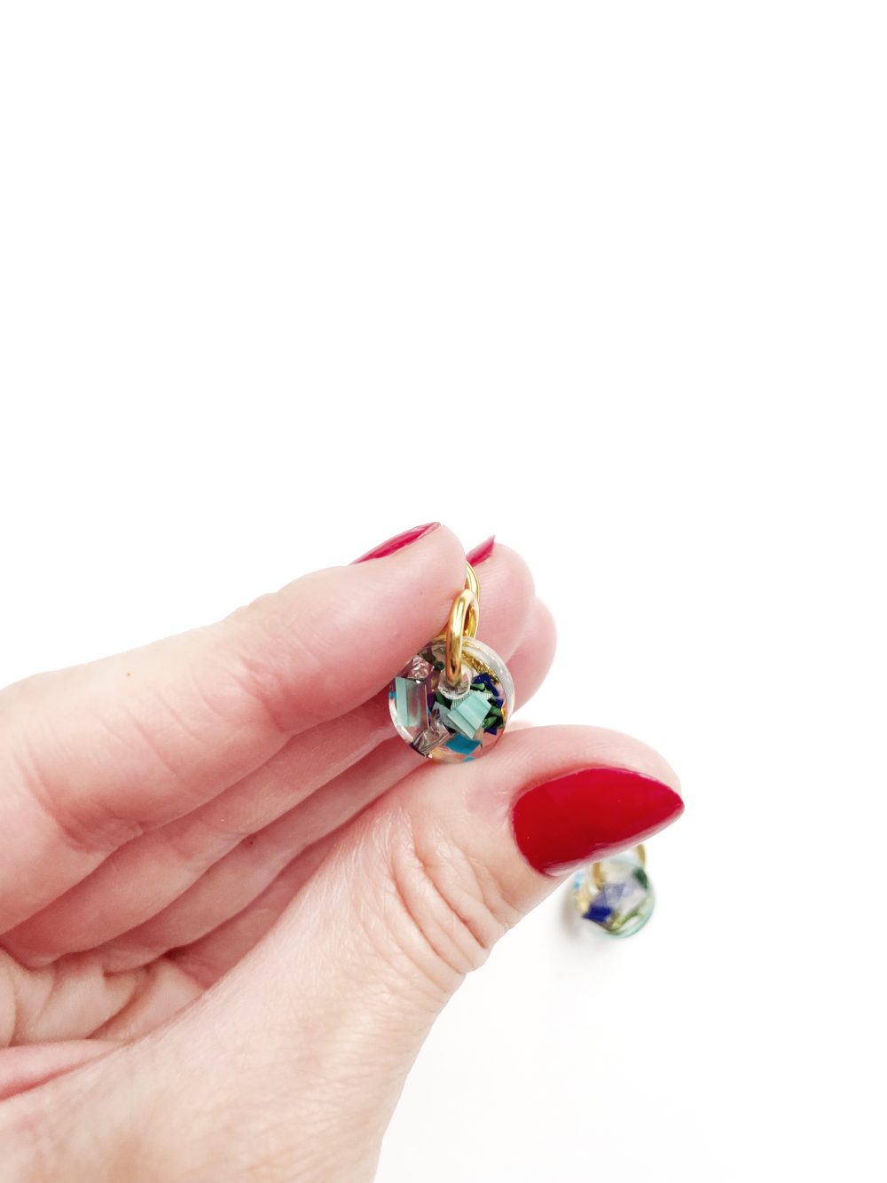 Pendientes Mínimos Mezcla Glastic