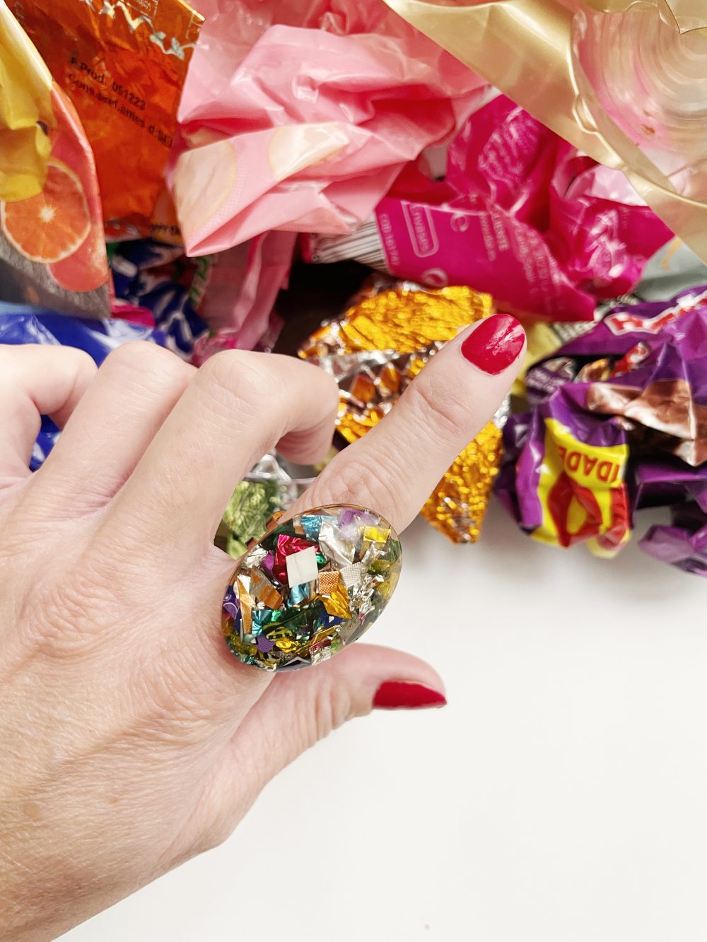 Anillo Mezcla Glastic