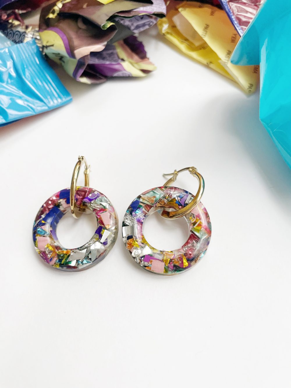 Pendientes Círculo Glastic